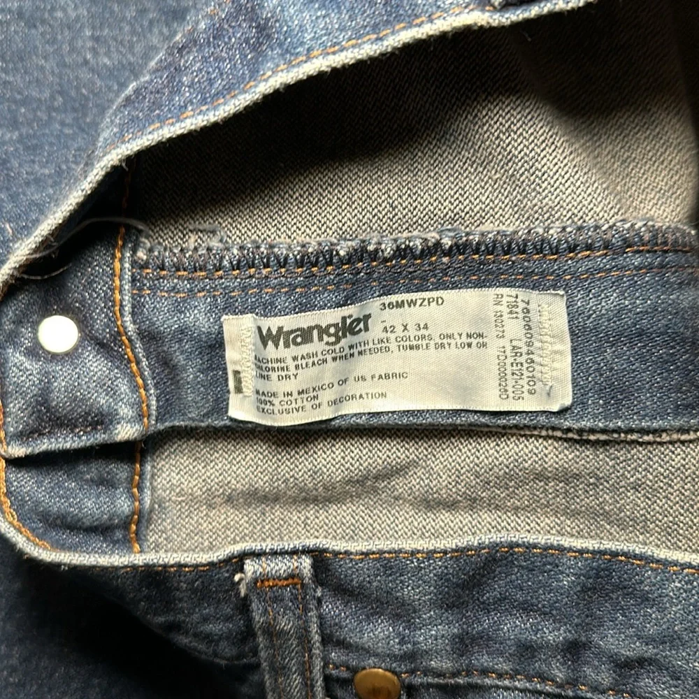 Wrangler Cowboy Cut Slim Fit Jeans - 42x34